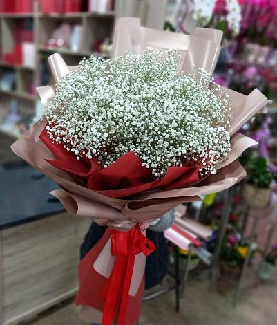 Букет цветов из: Гипсофила в Абинске
