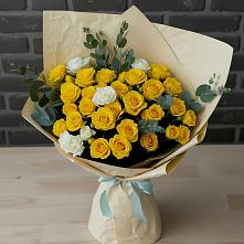 Букет цветов из:  Розы в Абинске