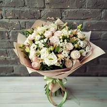 Букет нежное ассорти #REPLACE_PRED# Абинске Букет цветов из:  Альстромерии, Розы и Хризантемы #REPLACE_PRED# Абинске