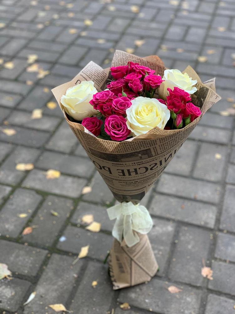 Букет цветов из: Розы в Абинске